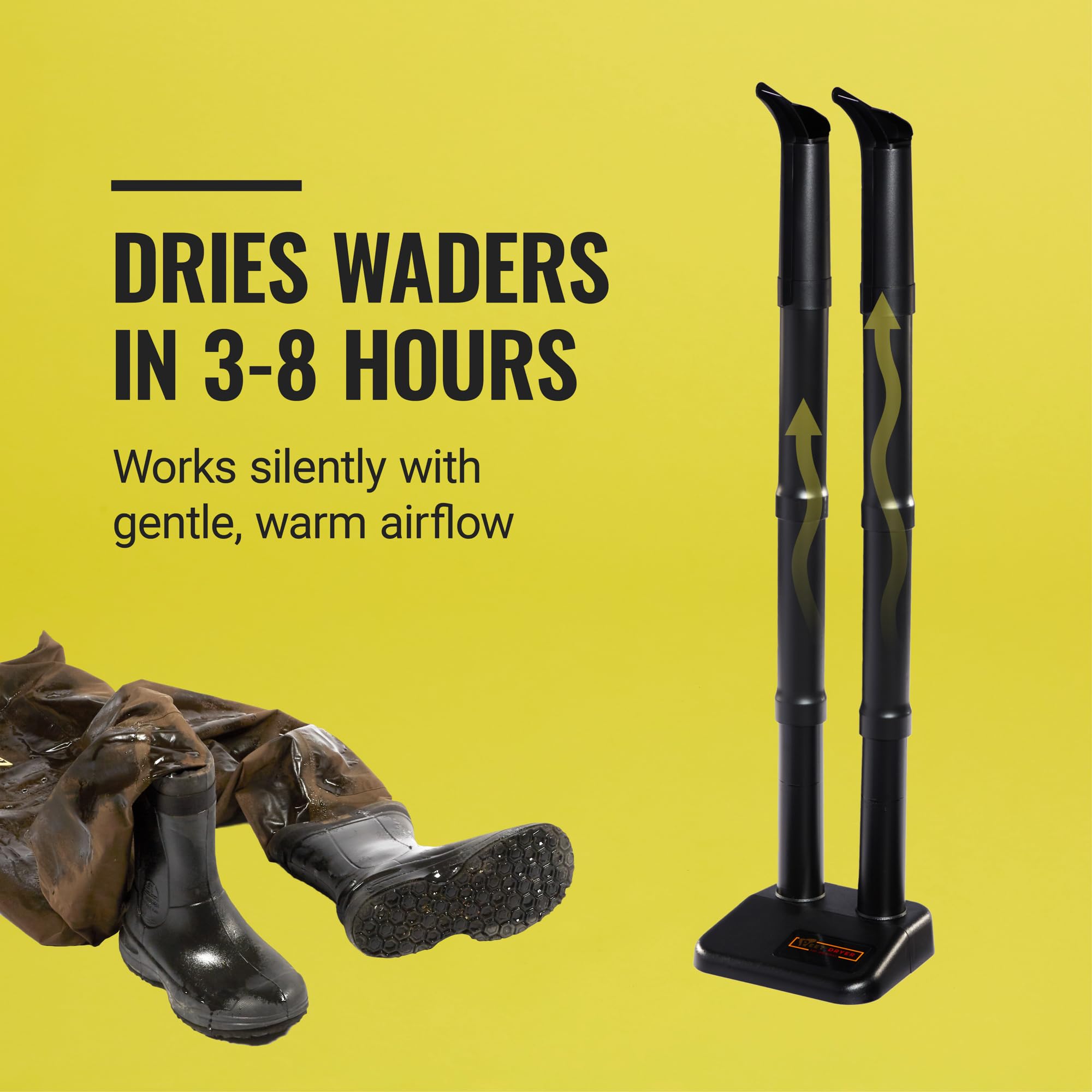 PEET Electric Shoe & Boot Dryer | Fast Drying for Wet Footwear | 25-Year Warranty | Made in USA | Perfect for Hiking, Sports & Winter Boots