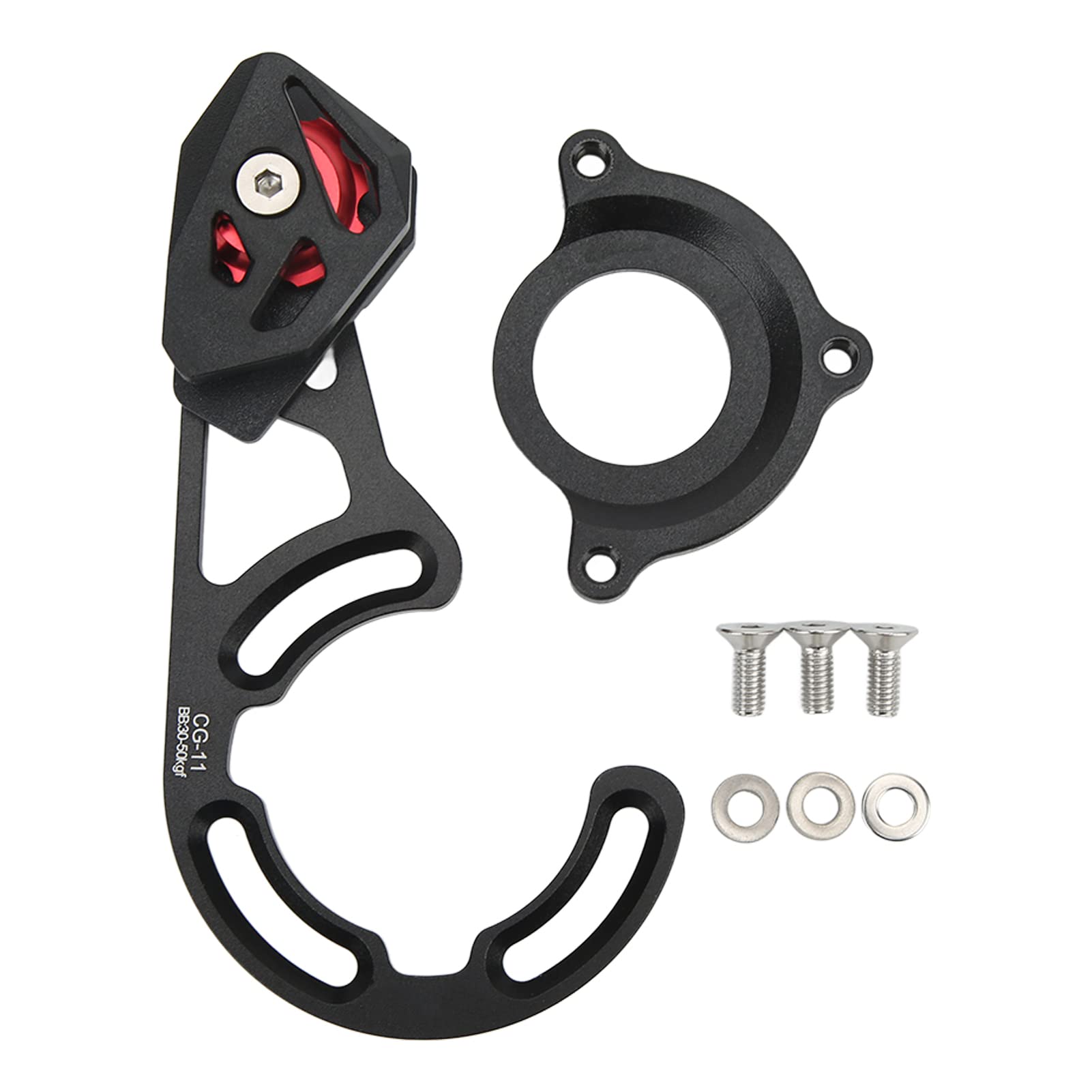 Alomejor CG11 Bike Chain Guide - Mountain Bike Chain Stabilizer & Protector for Smooth Riding - Perfect for Trail, Downhill & Off-Road Cycling