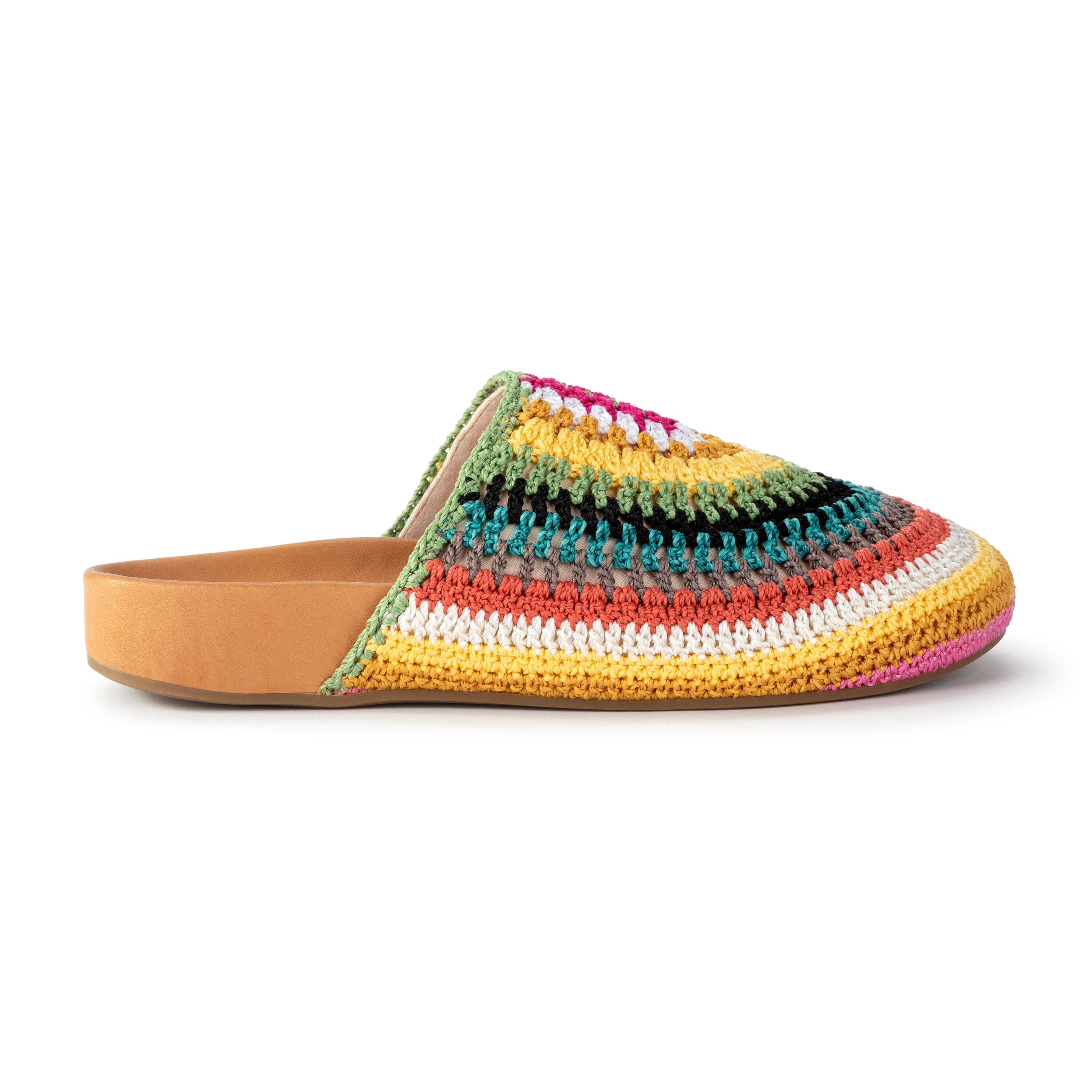 Bolinas Crochet Clogs for Women - Comfortable Handmade Summer Slippers with Arch Support - Perfect for Beach, Home, and Casual Outings