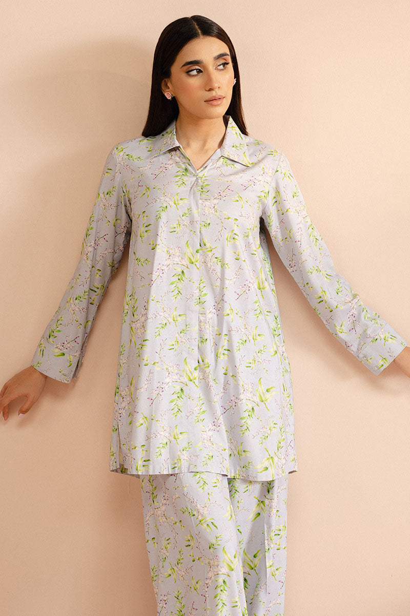 LAVENDER BLOOM 2-Piece Outfit Set (Shirt & Pants) for Women - Casual Summer Wear, Beach Vacation Outfit, Boho Chic Style