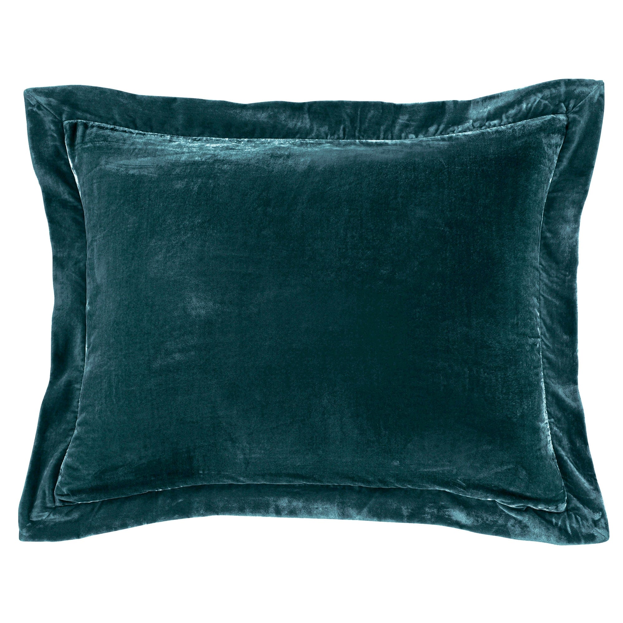 Luxury Stella Faux Silk Velvet Euro Pillow - Soft Decorative Cushion for Sofa, Bed & Home Decor - Perfect for Living Room, Bedroom & Guest Room Accents