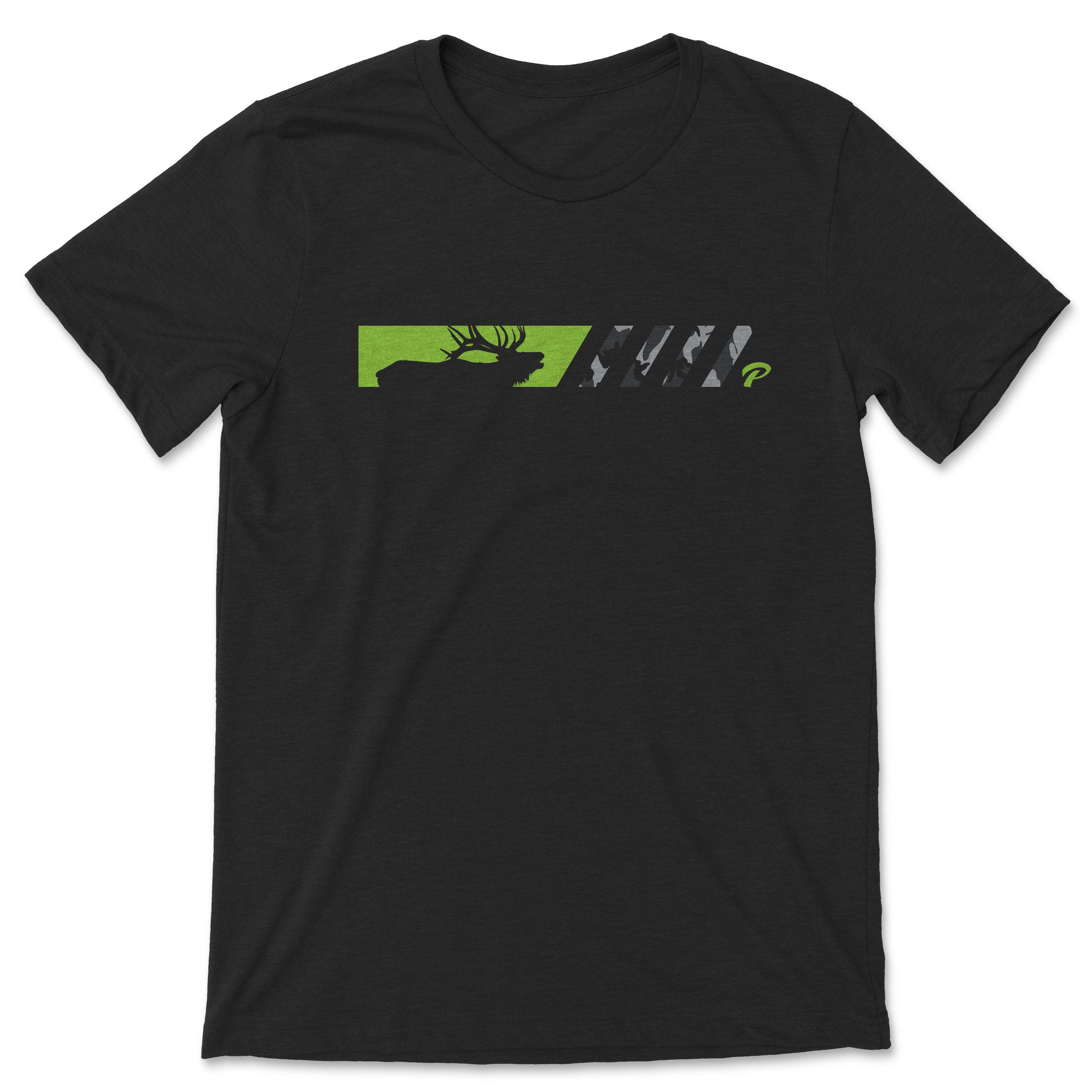 Phelps Elk Camo T-Shirt for Men - Hunting & Outdoor Camouflage Tee - Perfect for Hunting, Camping, and Outdoor Adventures