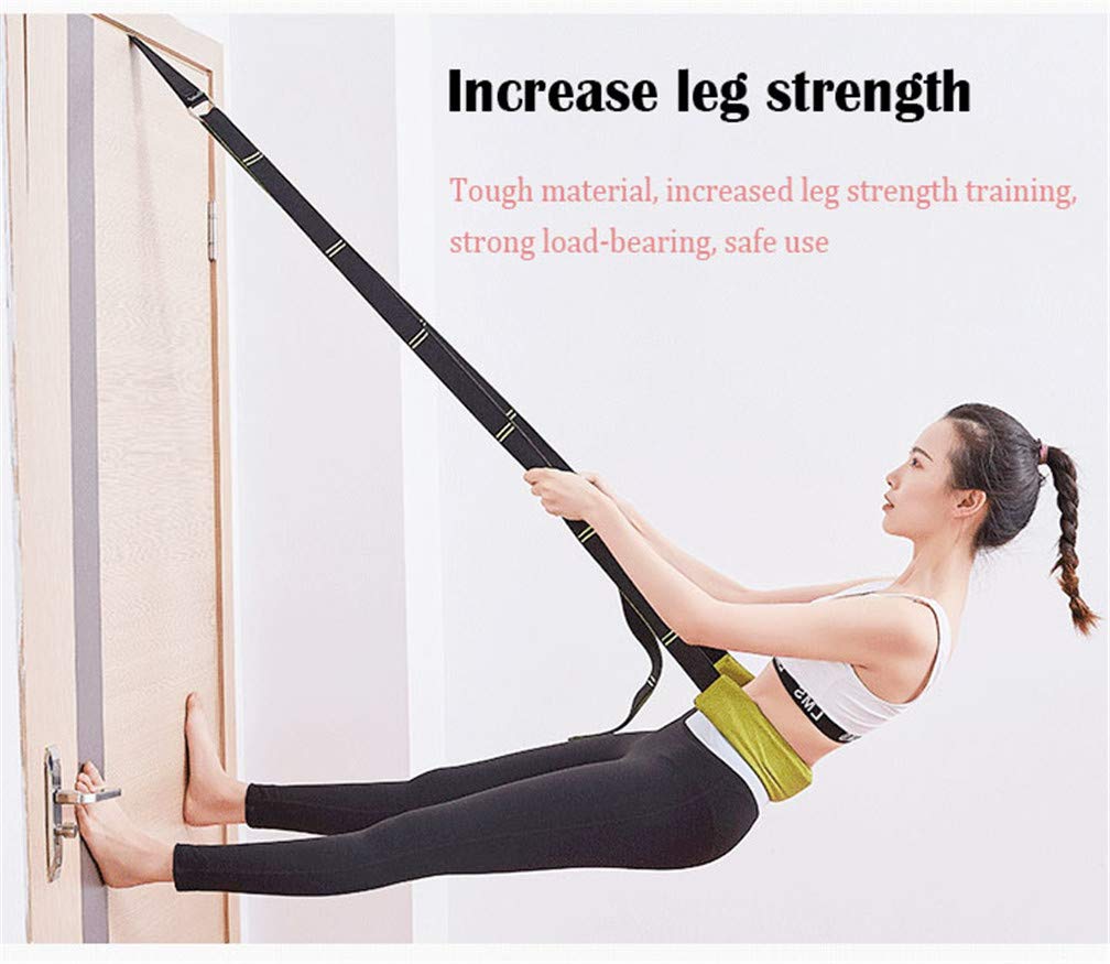 Professional Ballet Dance Yoga Stretch Strap for Waist, Leg & Back Flexibility – Physical Therapy & Athletic Training Tool for Home Pilates, Gymnastics, Cheerleading, Splits & Post-Workout Recovery – Ideal for Dancers, Athletes & Fitness Enthusiasts