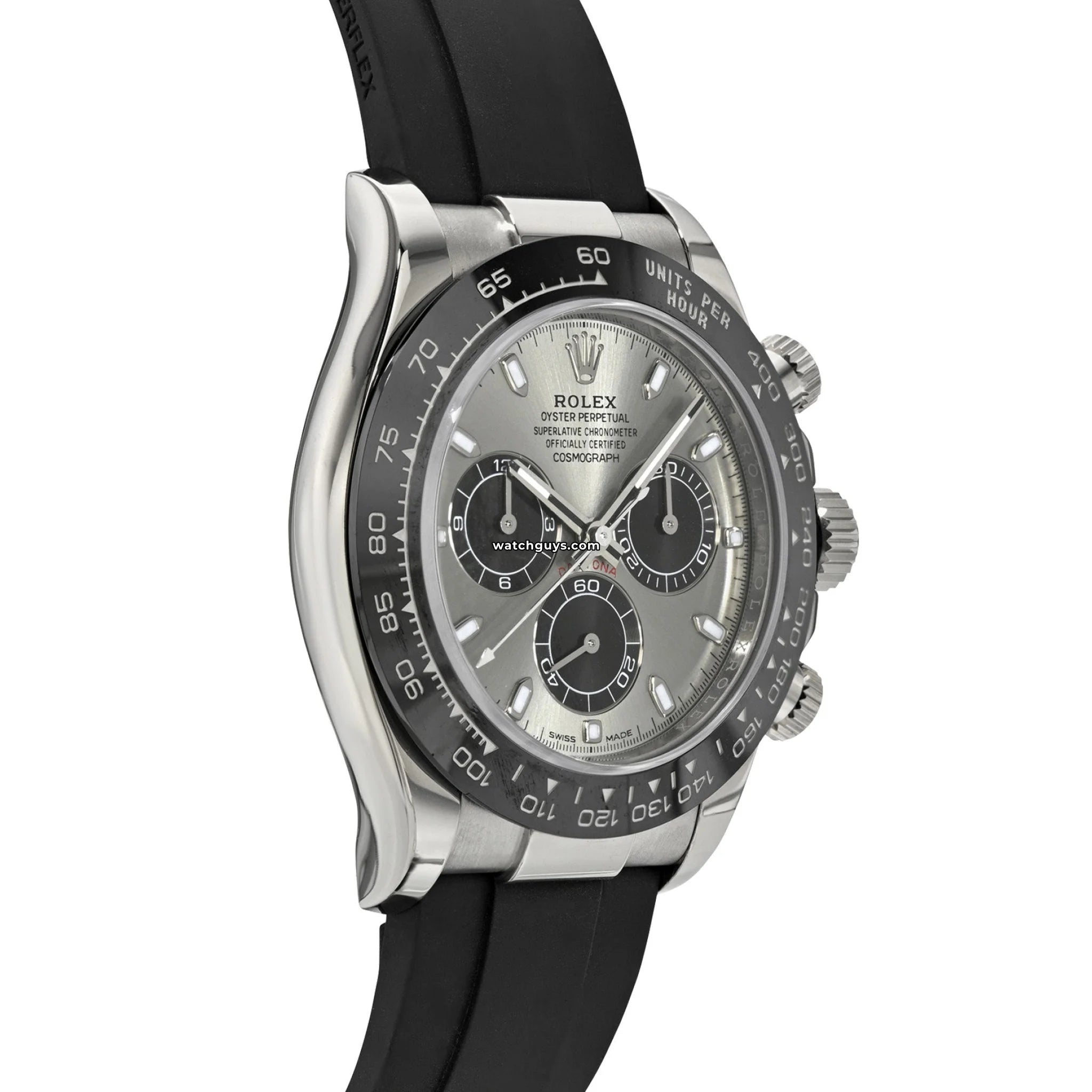 Rolex Daytona 116519LN Men's Watch - Oysterflex Bracelet & Steel Dial - Luxury Chronograph Timepiece for Business, Sports & Formal Occasions