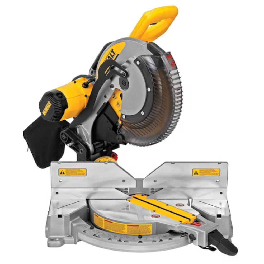 DEWALT DWS716 12-Inch Double Bevel Sliding Compound Miter Saw - 15 Amp Power, Refurbished with Warranty - Perfect for Woodworking, Carpentry, and DIY Home Improvement Projects