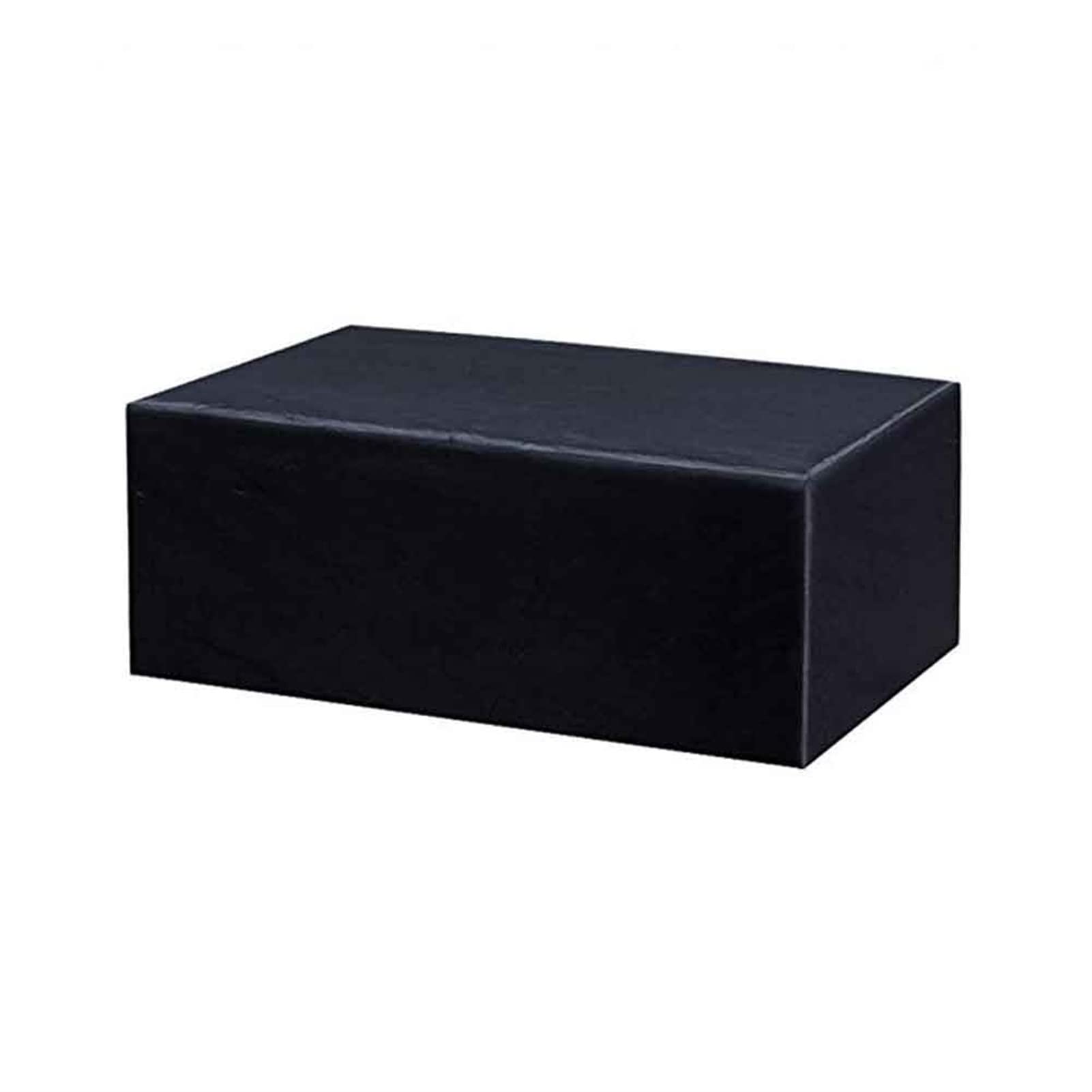 Waterproof & Tear-Resistant Rectangular Patio Furniture Cover with Drawstring - Customizable Black Garden Furniture Protector (180x160x100cm) for Outdoor Sofa, Table & Chair Protection - All-Weather Durable Cover for Rain, Snow & UV Defense