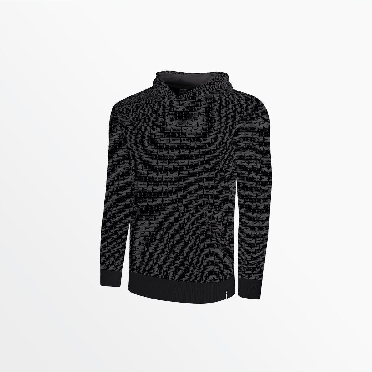 Youth CS Monogram Print Pullover Hoodie - Stylish & Comfortable Sweatshirt for Casual Wear, Street Fashion & Everyday Outfits