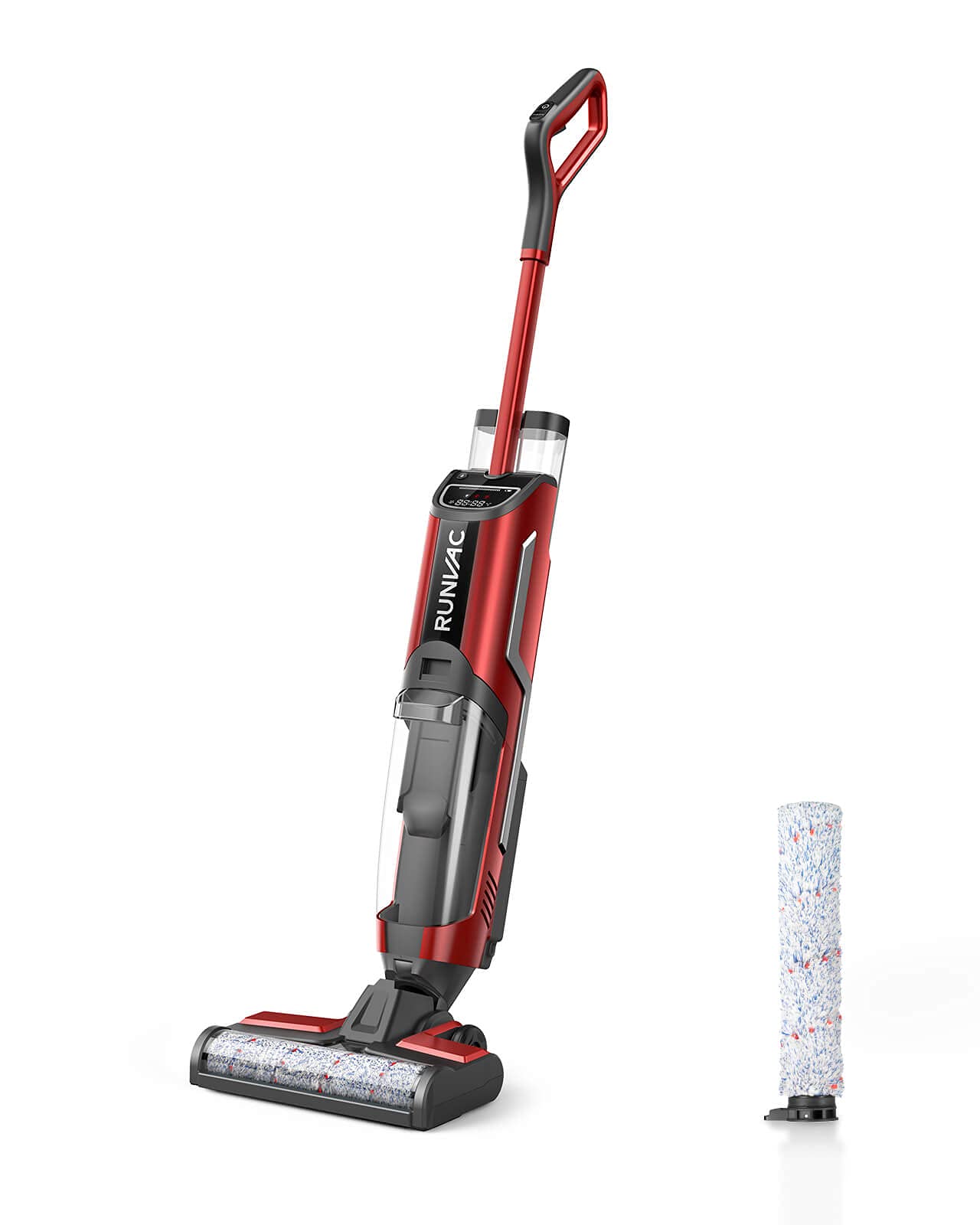 **Cordless Wet Dry Vacuum Cleaner and Mop - 4900mAh Battery for 60min, Self-Cleaning, Lightweight Multi-Surface Floor Cleaner for Hardwood, Tile & Carpet - Perfect for Home, Office & Pet Hair Cleaning**