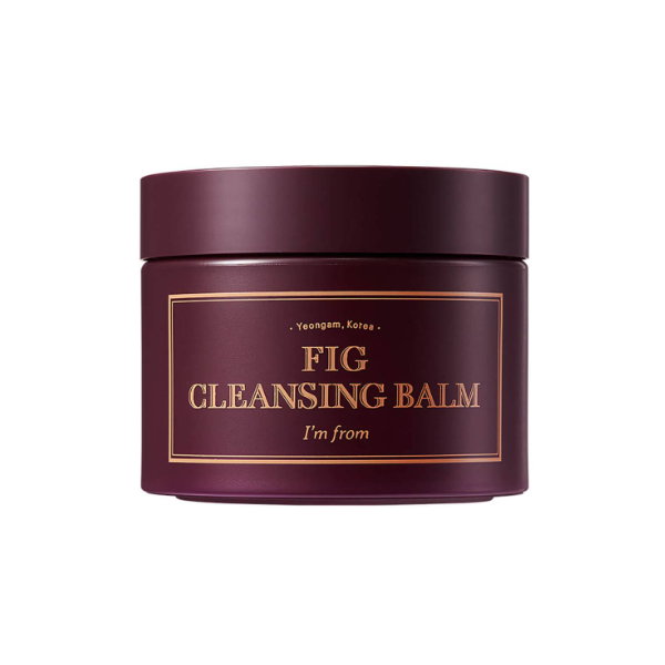 I'm From Fig Cleansing Balm - Gentle Makeup Remover & Deep Pore Cleanser for Dry & Sensitive Skin | Korean Skincare for Daily Face Wash & Night Routine