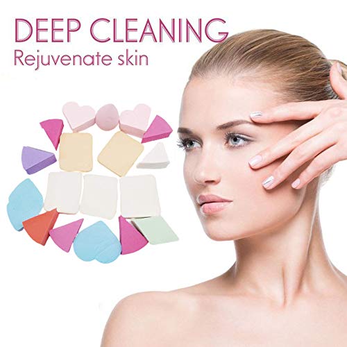 Premium Beauty Sponge Set - Latex-Free Multipurpose Makeup Blender for Flawless Application (20-Pack)
