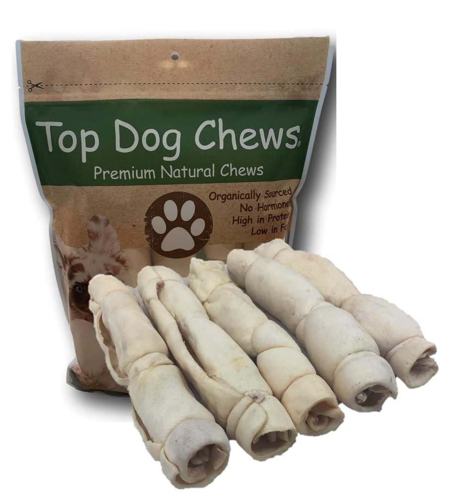 Premium Buffalo Beef Cheek Rolls - All-Natural, High-Protein Dog Treats for Training & Dental Health - Perfect for Large Breed Dogs & Aggressive Chewers