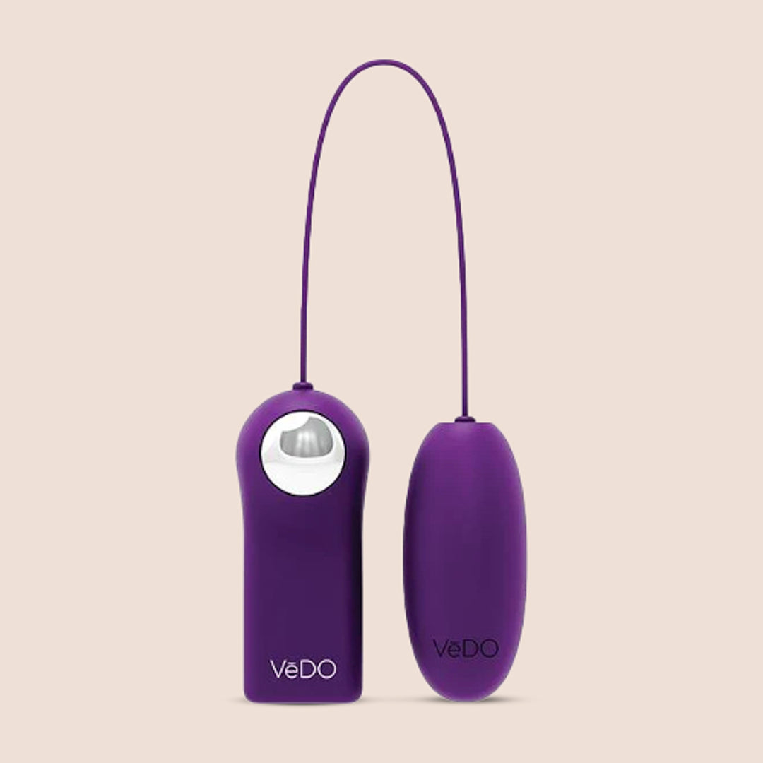 VeDO Ami Rechargeable Remote Control Vibrating Bullet - Powerful Mini Massager for Couples, Solo Play & Sensual Enhancement - Perfect for Bedroom Fun, Relaxation & Intimate Moments