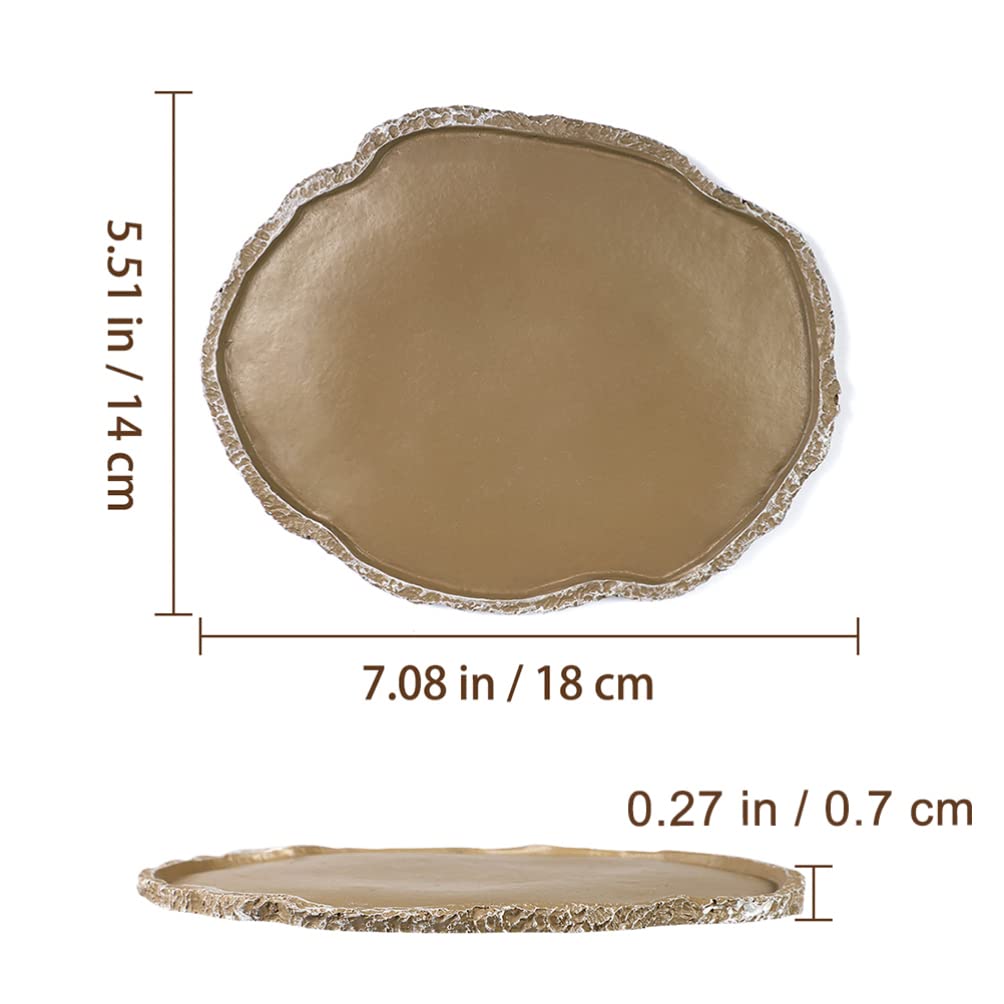 2-Pack Durable Resin Reptile Food and Water Dishes - Non-Slip Tortoise Feeding Bowls for Turtles, Lizards & Small Pets - Ideal for Terrariums, Habitats & Outdoor Enclosures