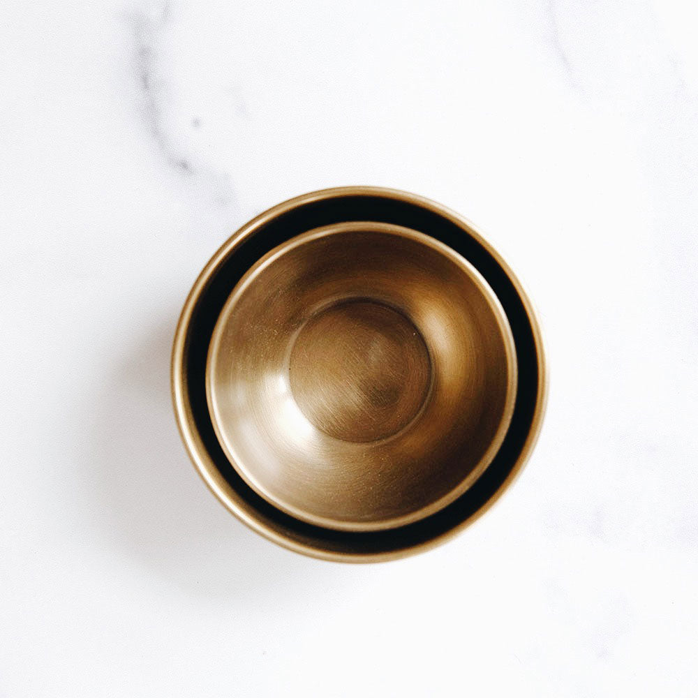 Handcrafted Small Brass Bowl - Elegant Decorative Piece for Home, Office & Meditation | Perfect for Jewelry, Candles & Gifts