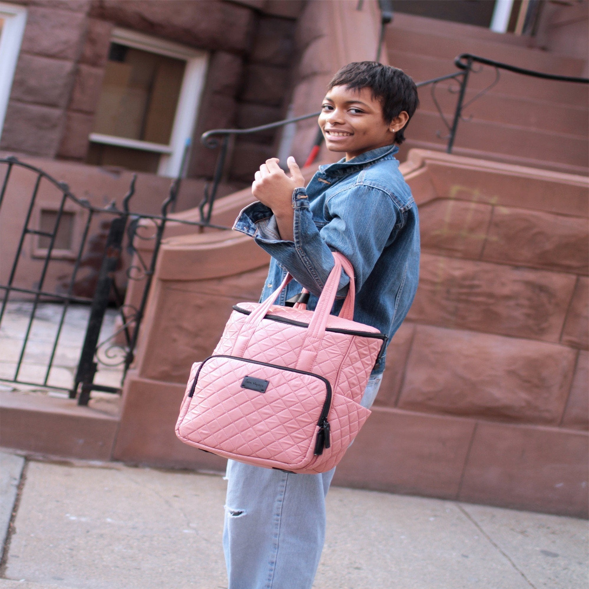 7AM Enfant London Backpack - Stylish Kids School Backpack with Adjustable Straps & Multiple Pockets | Perfect for School, Travel & Daily Use