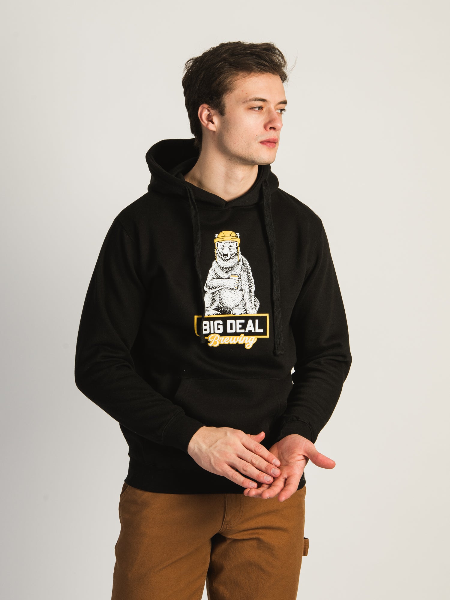 Barstool Sports Spittin Chiclets BDB Pullover Hoodie - Men's Casual Sweatshirt for Gym, Lounge & Streetwear | Clearance Sale