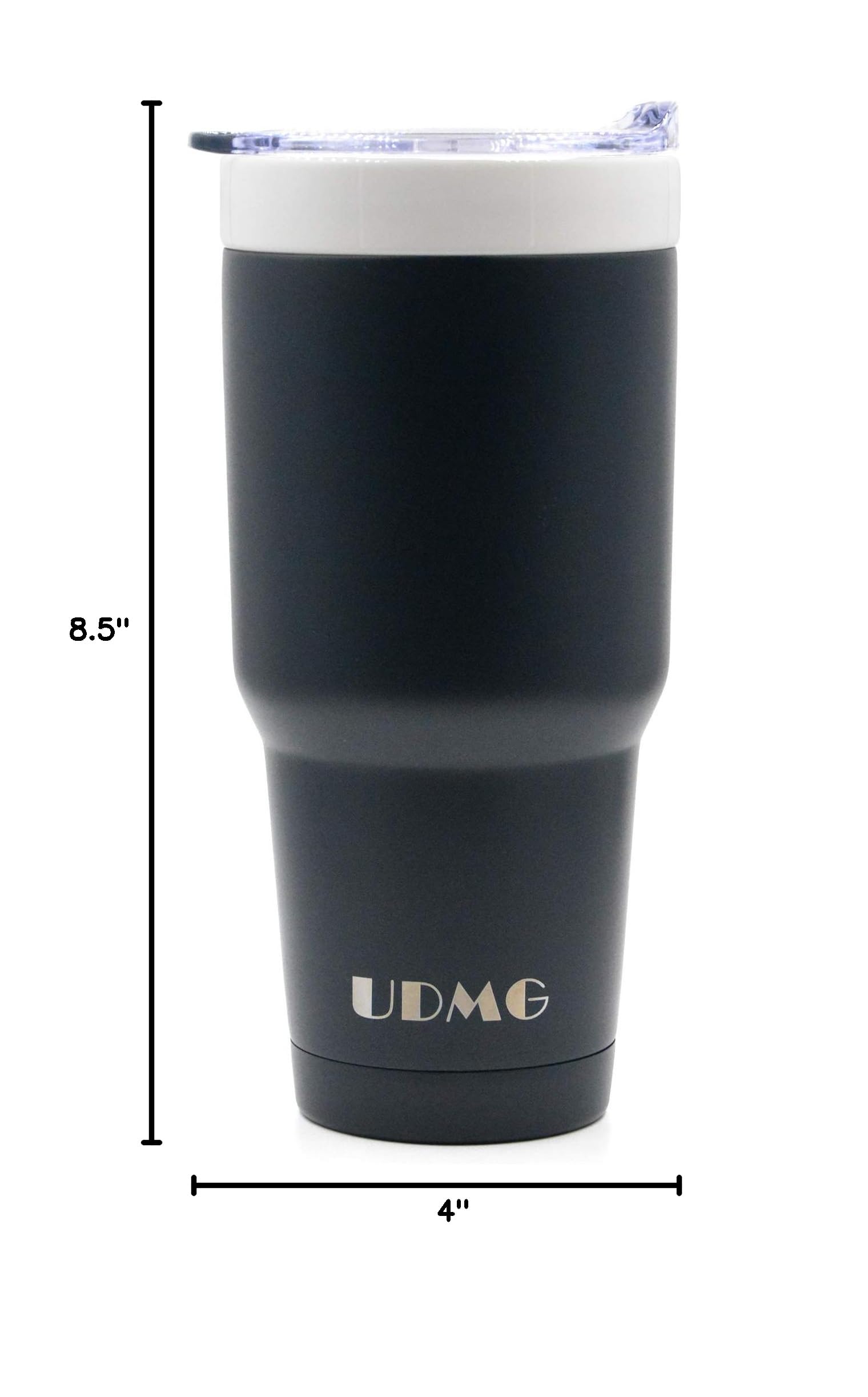 Premium Stainless Steel Vacuum Insulated Coffee Tumbler with Ceramic Lining - 24oz Venti Size, Leak-Proof & Temperature Control (Dark Navy) - Perfect for Travel, Office & Outdoor Adventures