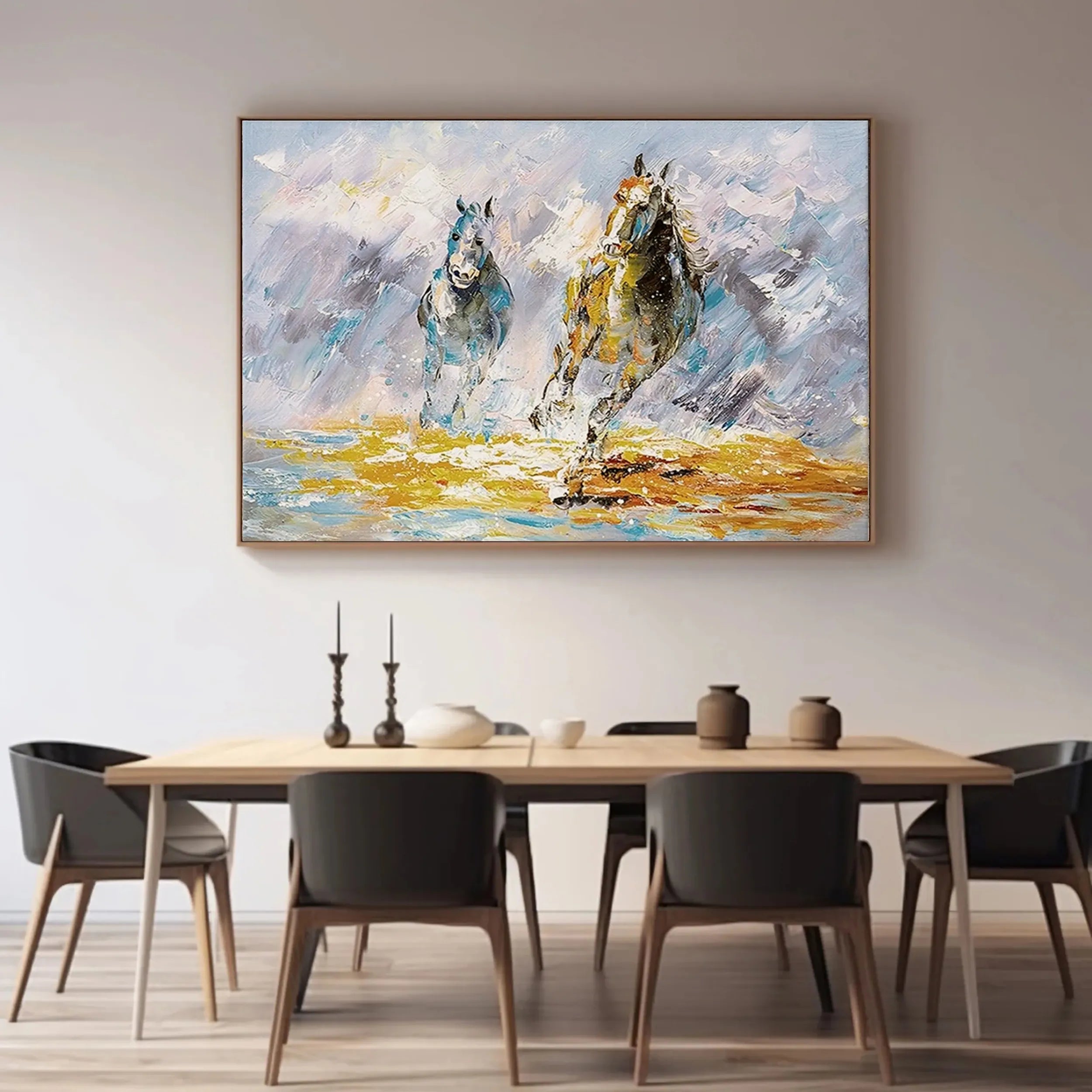 Animal Art Painting #AP011 - Handmade Canvas Wall Decor for Living Room, Bedroom & Office | Unique Wildlife Artwork for Home & Gifts