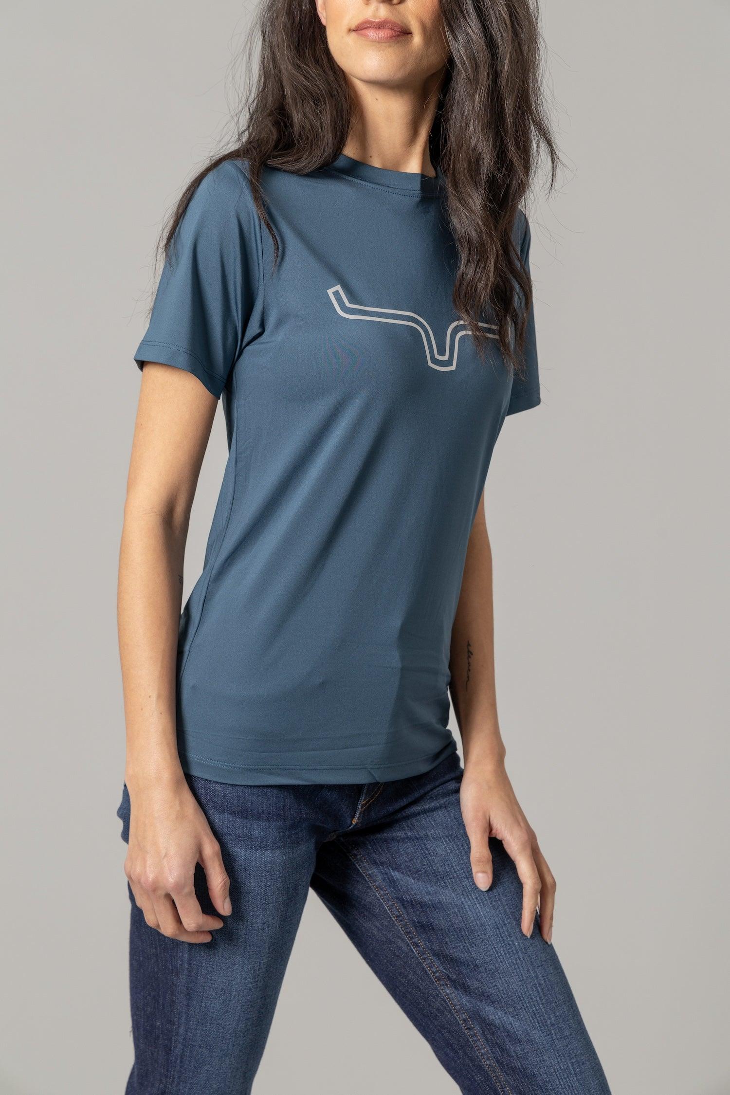 Women's Outlier Tech T-Shirt - Moisture Wicking Performance Shirt for Running, Yoga & Outdoor Activities