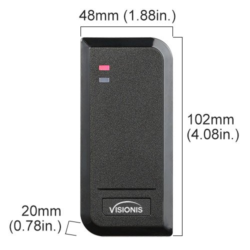 Visionis FPC-8526 Heavy Duty Two Door Access Control System with 300lbs Magnetic Lock, Time Attendance & Card Readers - Indoor/Outdoor Security for Offices, Warehouses & Commercial Buildings (10,000 Users Kit, Software Included)