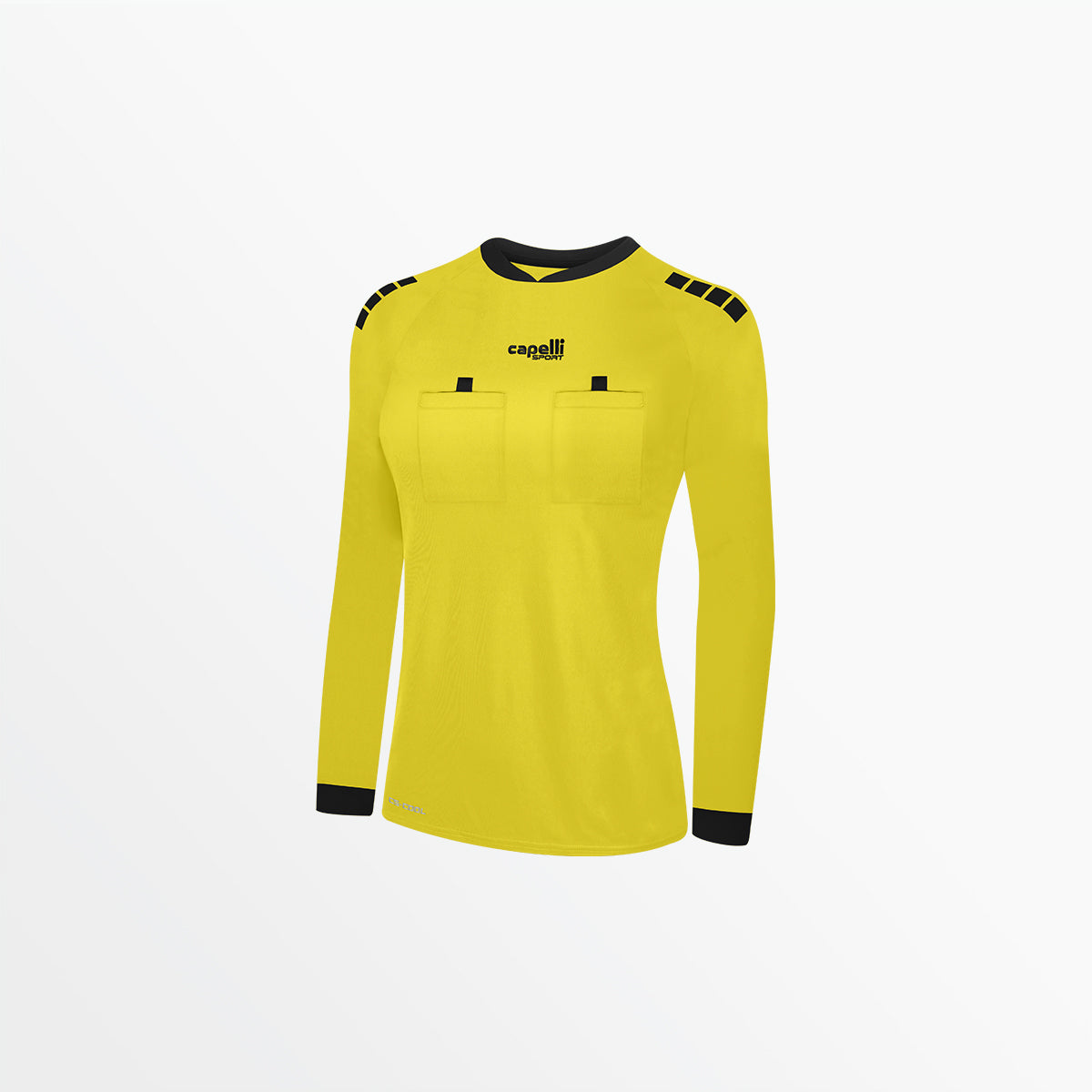 Women's Referee Long Sleeve Jersey - Comfortable Basic Sports Shirt for Soccer, Basketball & Volleyball Games