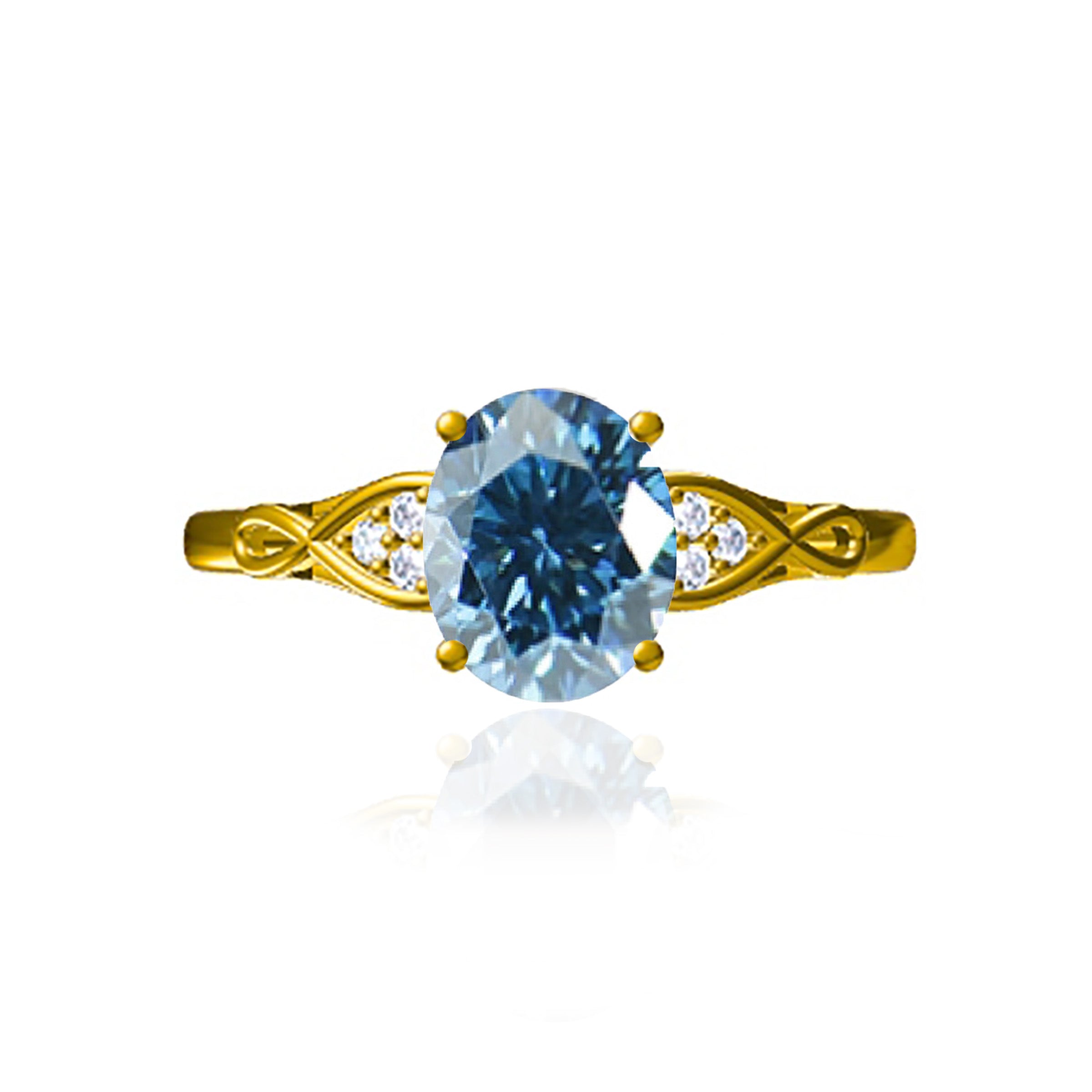 Luminous Memory Oval Moissanite Ashes Ring - Elegant Memorial Jewelry for Cremation Keepsake | Perfect for Remembrance, Sympathy Gifts & Special Occasions