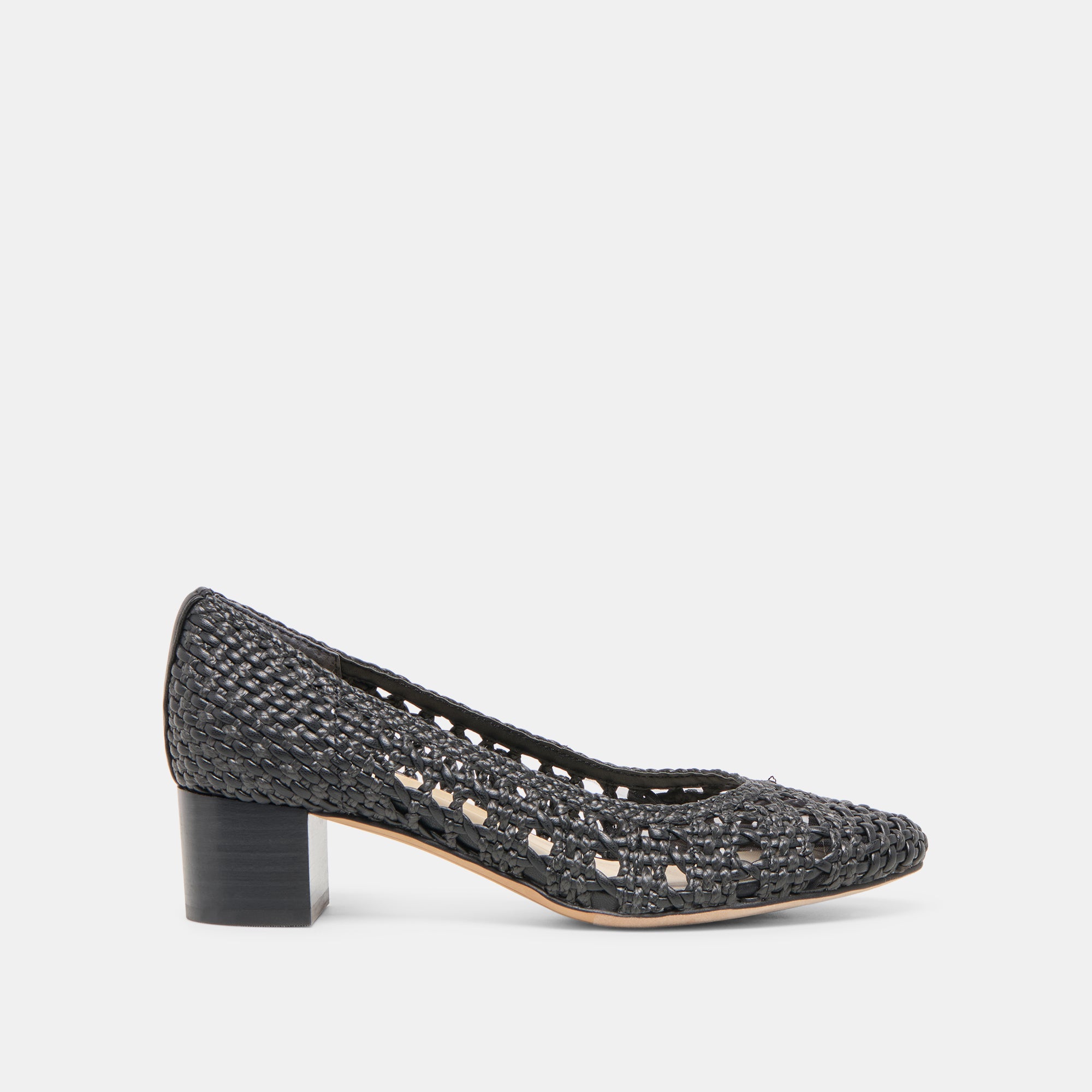 LULA Women's Black Woven Raffia High Heels Sandals - Perfect for Summer Weddings, Beach Parties & Evening Events