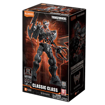 Blokees: Scourge - Premium Action Figure for Collectors | Perfect for Display & Role-Playing Games (RPG)