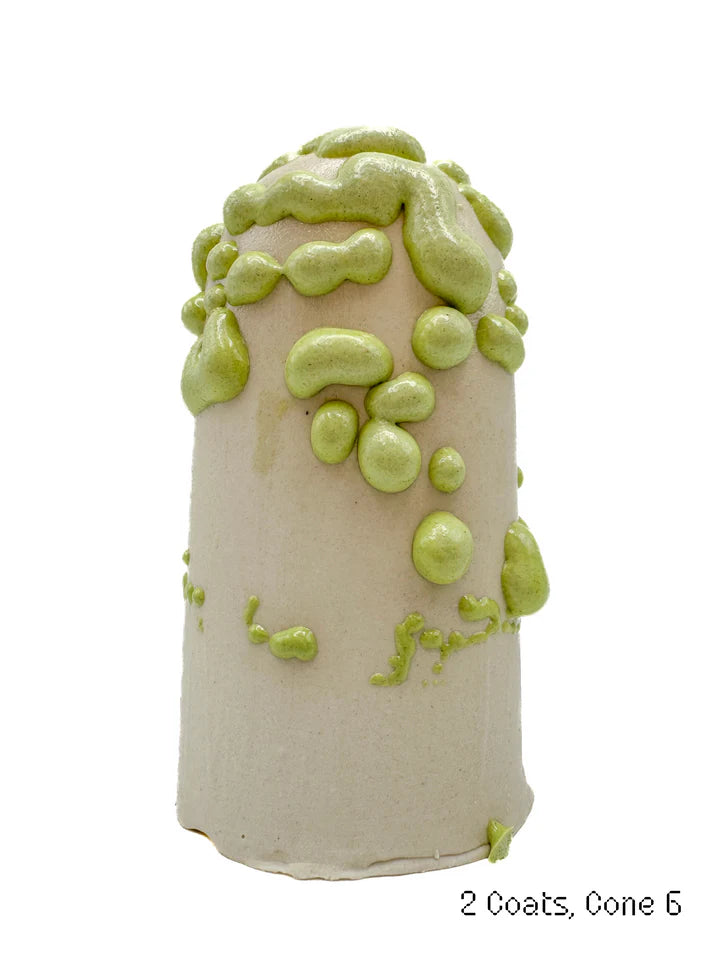 Ritual Glaze △5 6 Gumdrop Pastel Green - Perfect for DIY Crafts, Jewelry Making, and Home Decor Projects