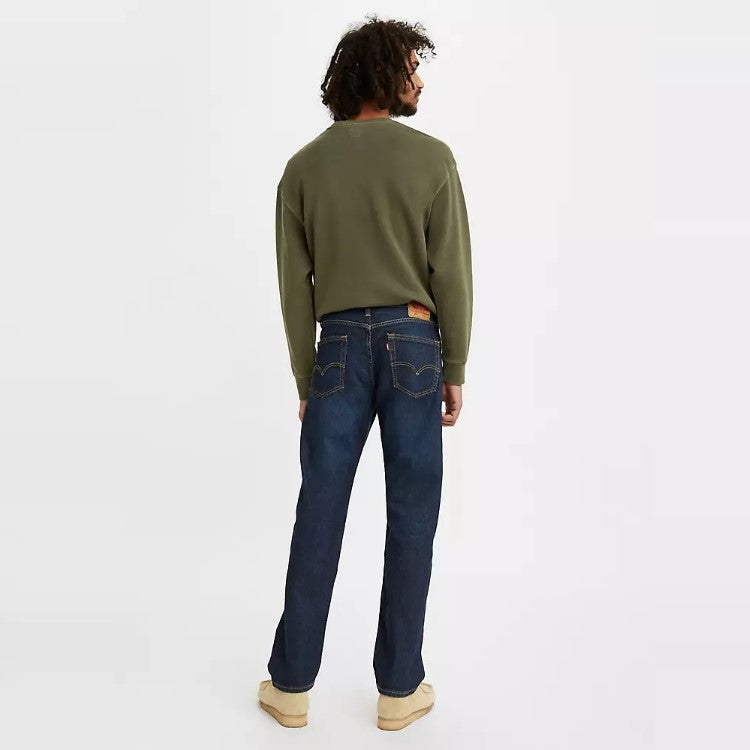 Men's 505 Regular Fit Jeans with Belt Loops - Classic Straight Leg Denim Pants for Casual Wear, Work & Everyday Style