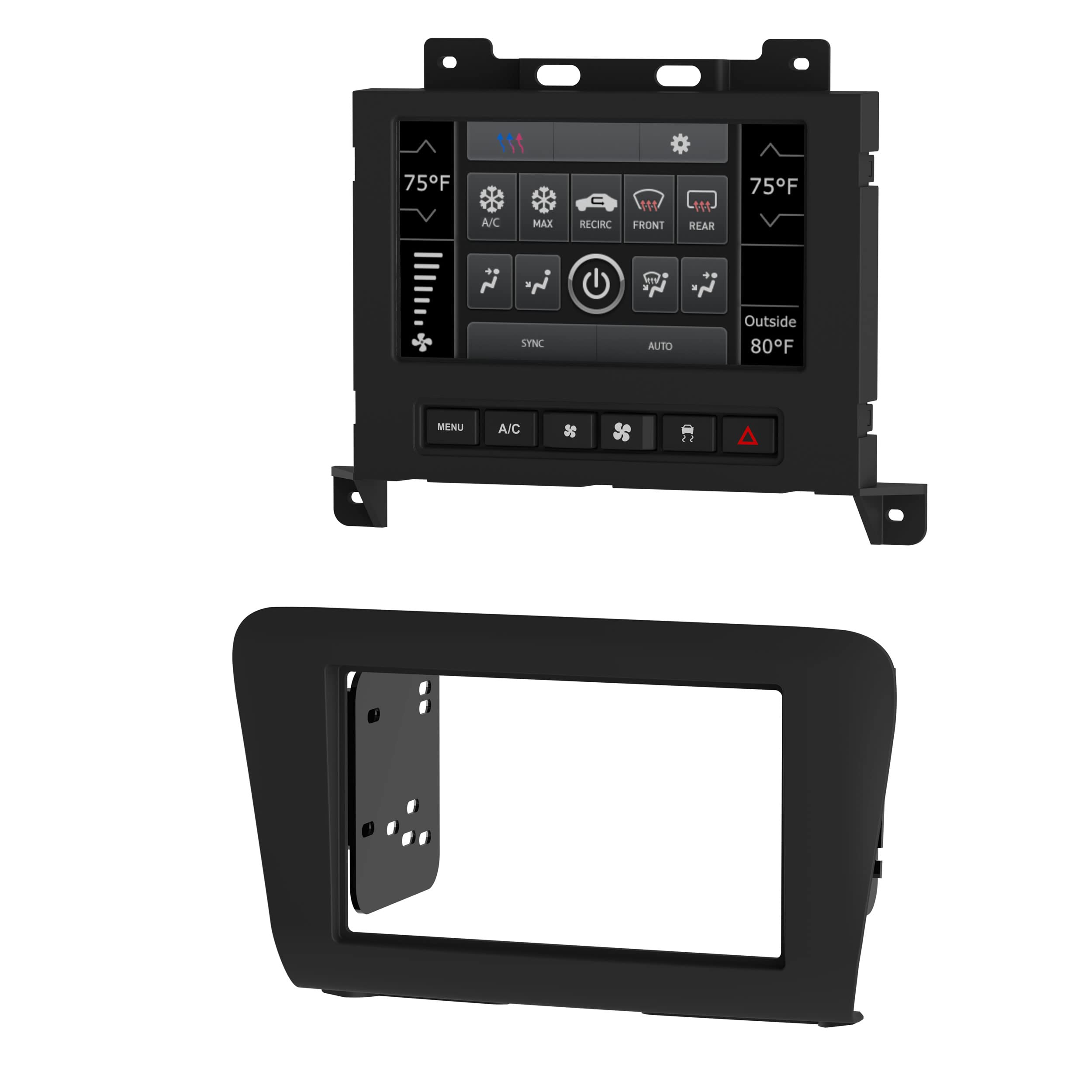 METRA 95-6552B Car Stereo Dash Kit for Dodge Charger 2015-2023 | Seamless Audio System Installation | Perfect for Upgrading Factory Radio to Aftermarket Head Unit