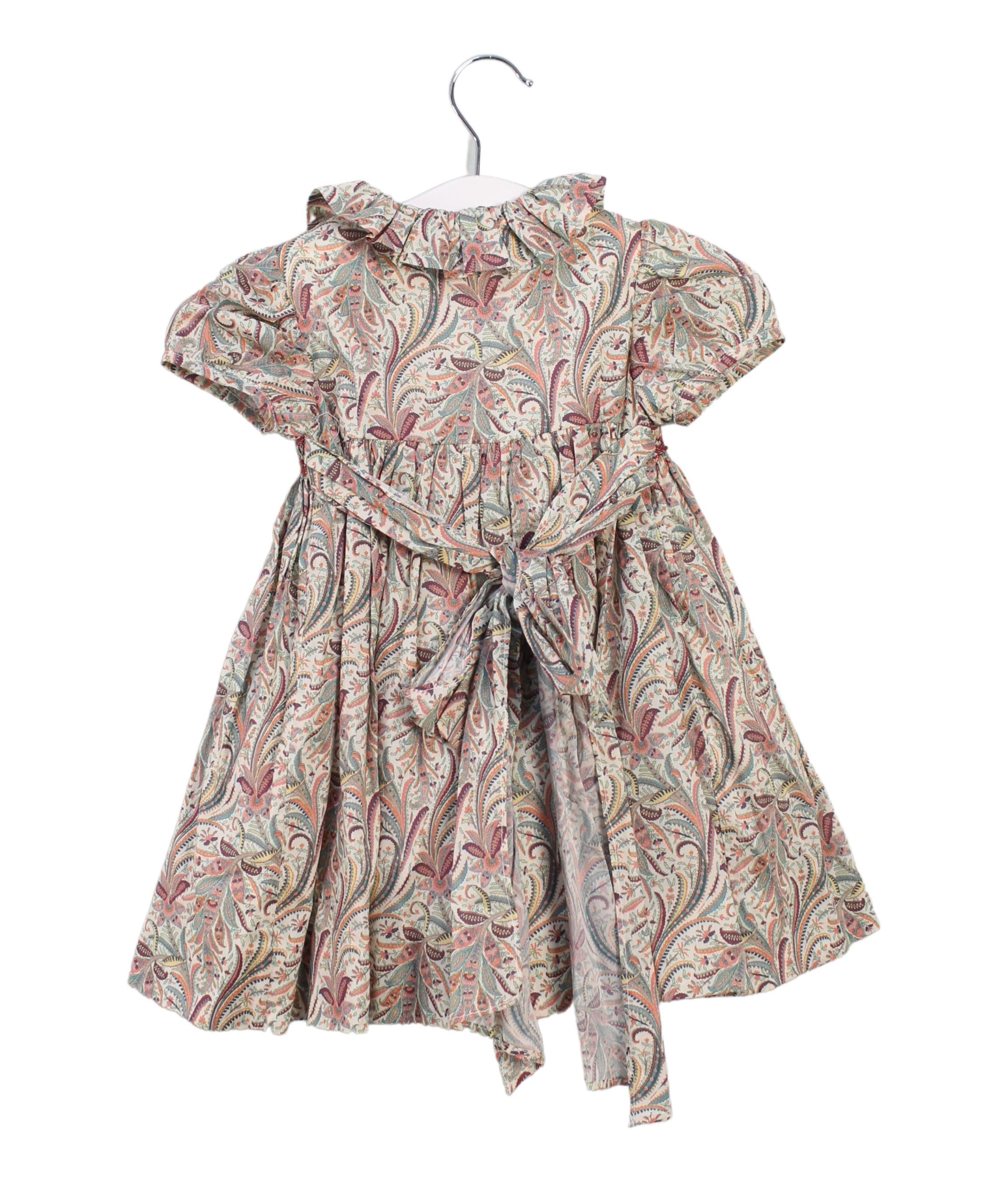 Amaia Girls Short Sleeve Casual Dress 2T - Soft Cotton Summer Play Dress for Toddler Girls - Perfect for Playdates, Preschool & Outdoor Activities