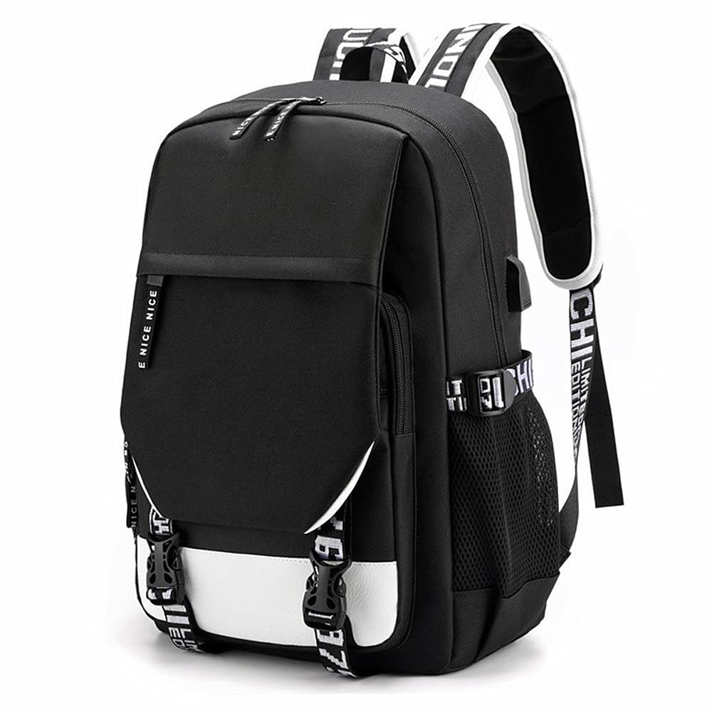 Jujutsu Kaisen Anime Backpack - Multifunctional Oxford Manga Cosplay Bag for Fans | Perfect Gift for School, Travel & Convention Cosplay
