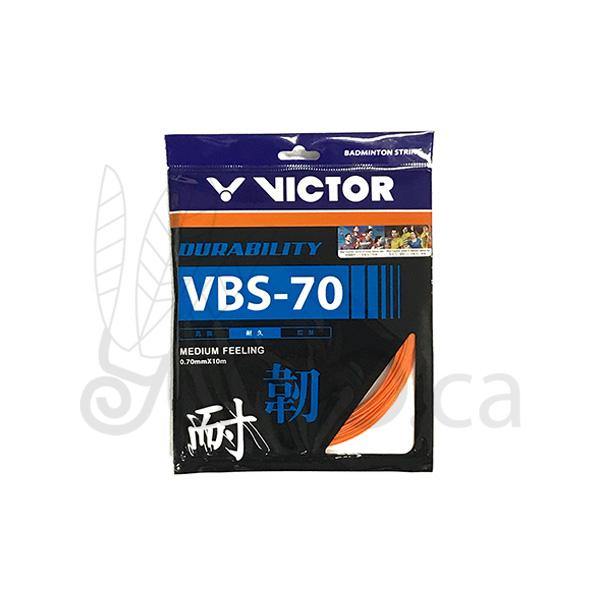 Victor VBS 70 Badminton String - High Performance Synthetic Gut for Power & Control | Perfect for Tournament Play & Training Sessions