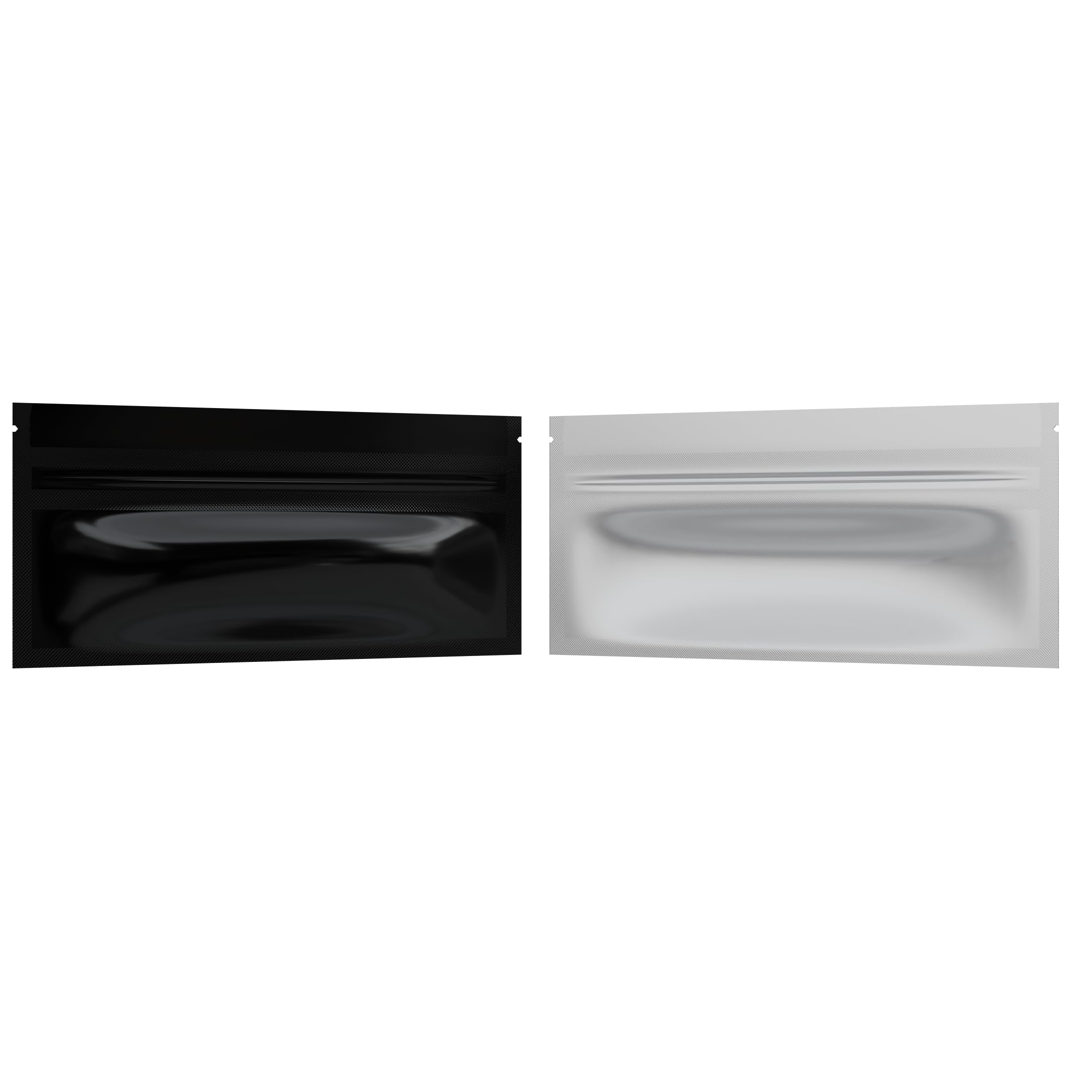 Premium Mylar Barrier Bags with Resealable Zipper & Heat Seal - 1000 Pack (6