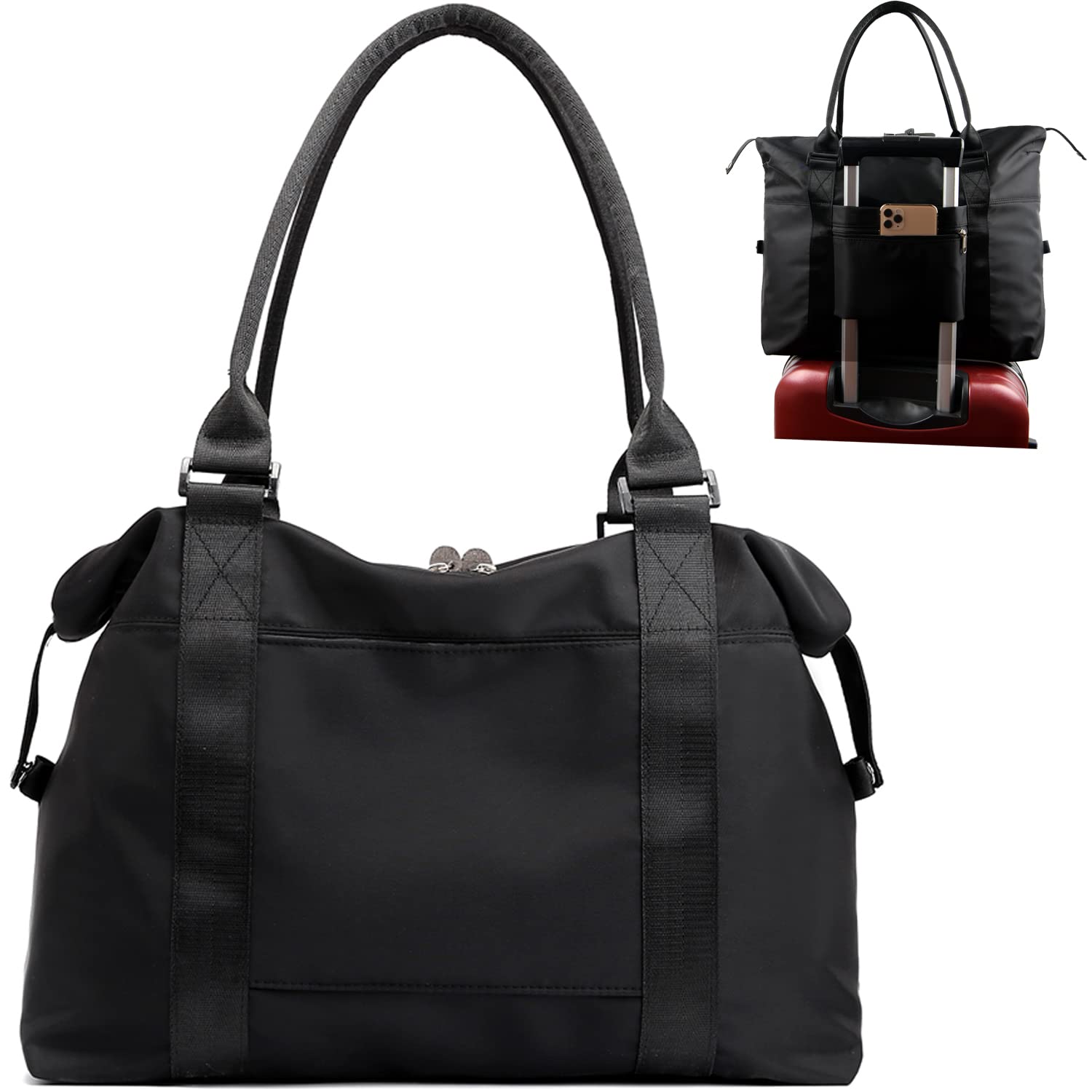 Stylish Women's Tote Bag - Large Travel Duffel & Carry On Luggage for Gym, Sports & Weekend Getaways | Perfect for Workout, Beach Trips & Airplane Travel