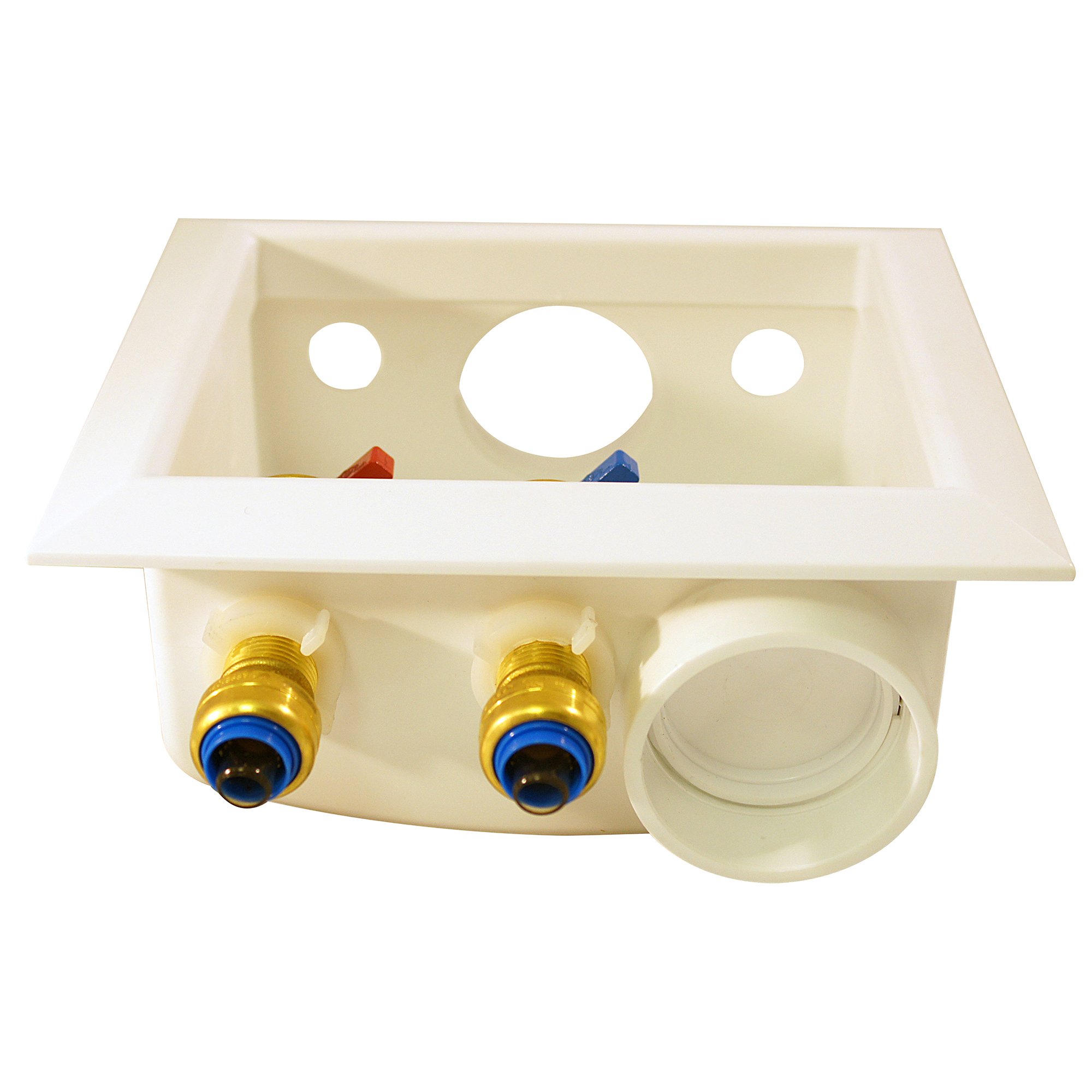 FSBBOXWM White Electrical Outlet Box - Durable & Easy to Install for Home, Office & Workshop Wiring Projects