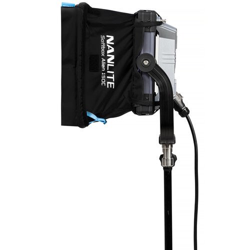 Nanlite Alien 150C RGBWW LED Panel with Softbox & Eggcrate - Professional Studio Lighting for Photography, Videography, and Live Streaming