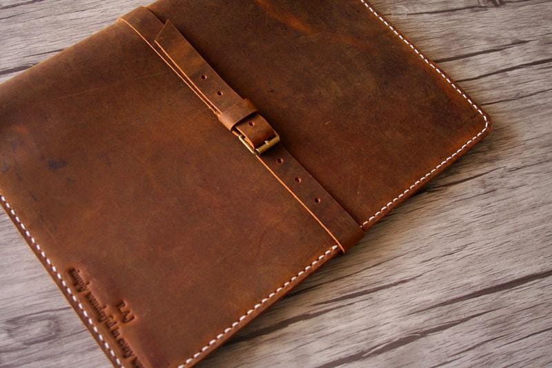 Premium Genuine Leather MacBook Air 13-inch Case - Slim Protective Laptop Sleeve for MacBook Air M1/M2 (2020-2023) | Perfect for Business Travel, Office & School Use