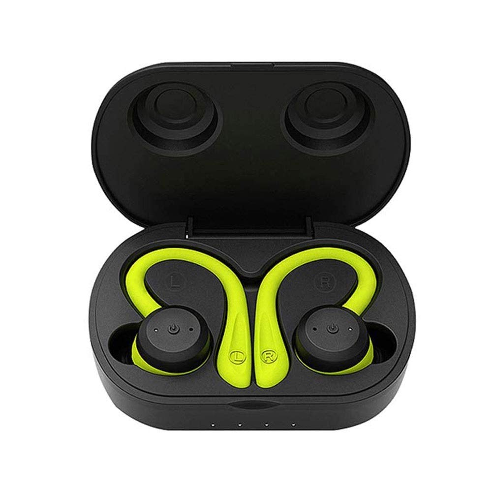 YOUOOK True Wireless Earbuds Bluetooth 5.0 - Wireless Charging Case, IPX7 Waterproof, Touch Control, Deep Bass in-Ear Headphones for Running, Gym, Workout & Daily Use