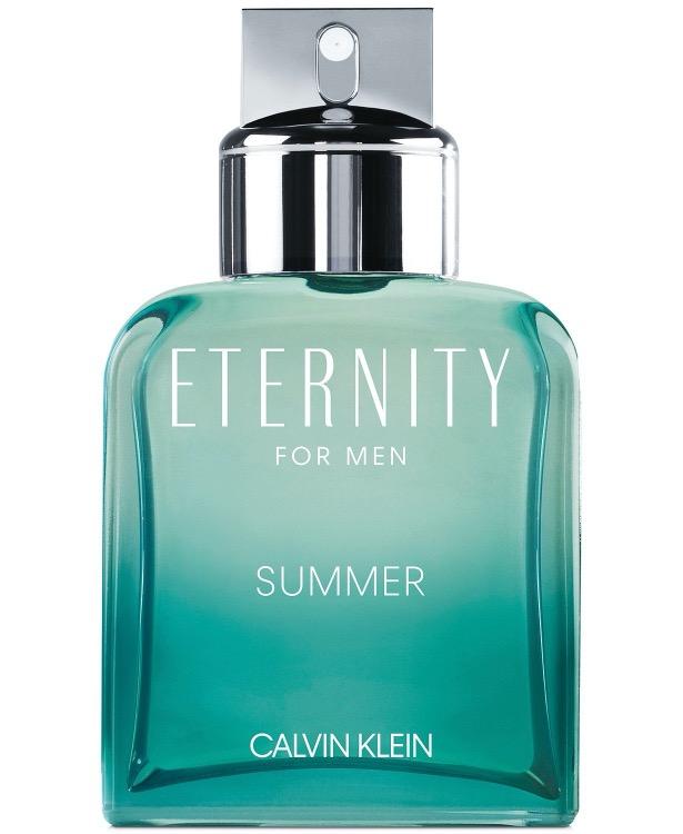 Calvin Klein Eternity for Men Summer 2021 Eau De Toilette Spray 3.4 oz - Fresh Citrus & Woody Fragrance for Day & Night Wear, Perfect for Date Nights & Office Use