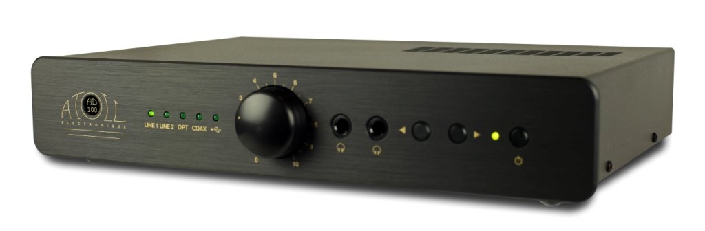 Atoll HD120 High-Fidelity Preamplifier & Headphone Amplifier with Built-in DAC - Audiophile Grade Audio Equipment for Home Studio & Music Listening (Demo Available)