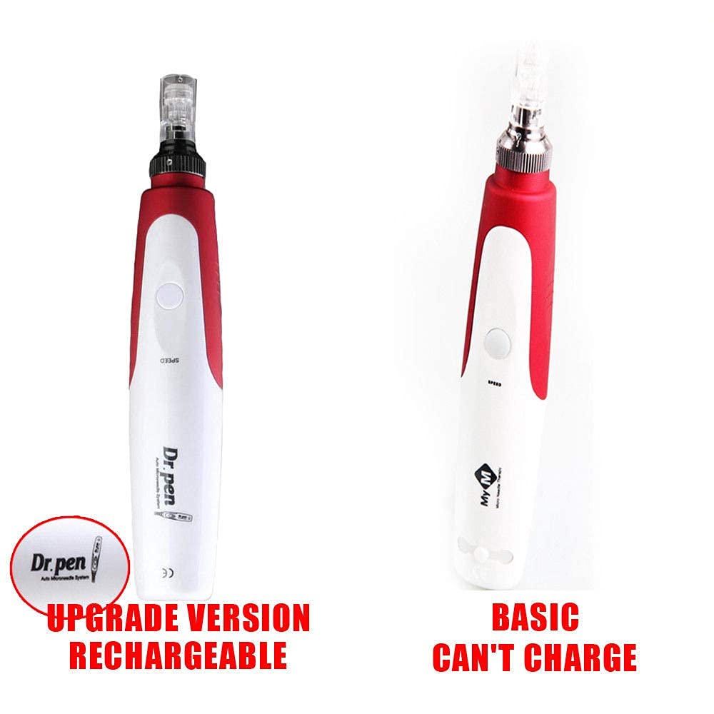 Professional DR Pen Mesopen Dermapen Microneedling Device - FDA Approved Dermatologist Tool for Skin Rejuvenation, Acne Scars & Wrinkles | At-Home & Salon Use for Face & Body Care