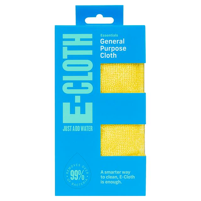 E-Cloth General Purpose Cleaning Cloth - Ultra Absorbent & Lint-Free for Kitchen, Bathroom, Windows & Dusting | Reusable Microfiber Cleaning Cloths for Home & Office Use