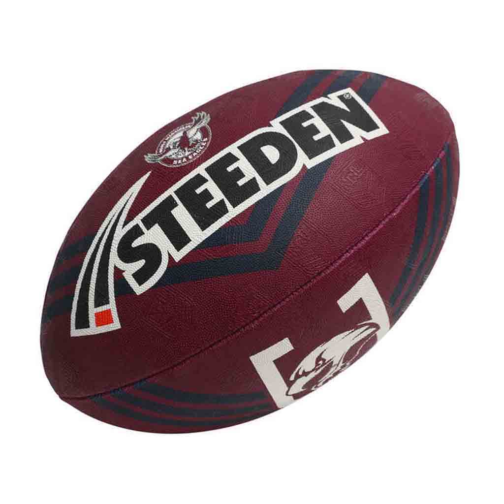 11 Inch Manly Sea Eagles Football - Official Size for Training, Games & Collectibles | Perfect for NFL Fans & Sports Enthusiasts
