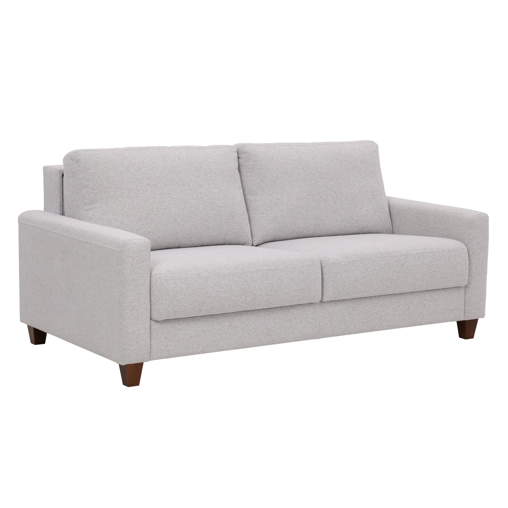 Meko Sleeper Loveseat - Convertible Sofa Bed with Storage | Comfortable 2-Seater for Small Spaces | Perfect for Guest Rooms, Apartments & Home Offices