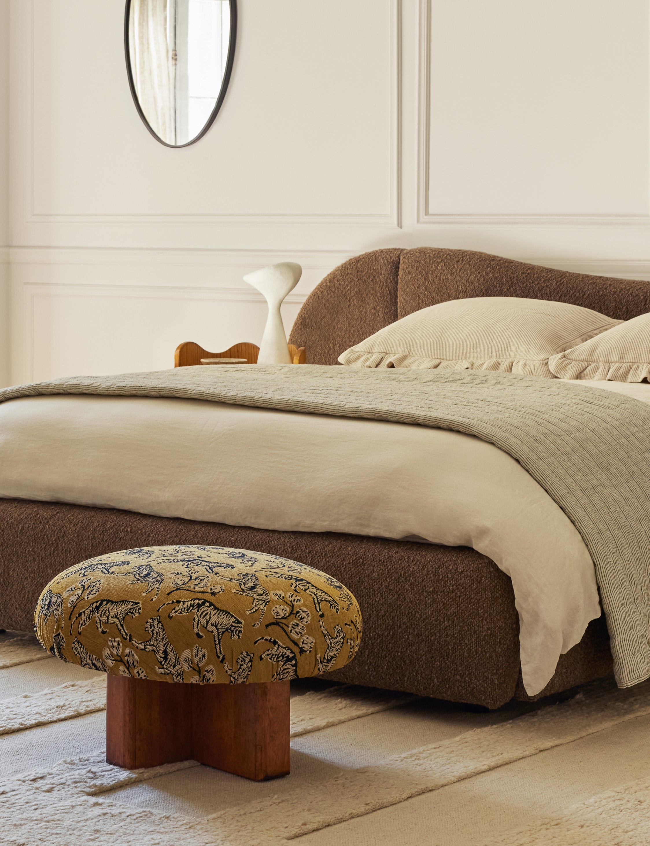 Dashell Ottoman by Sarah Sherman Samuel - Modern Storage Bench with Upholstered Seat for Living Room, Bedroom & Entryway