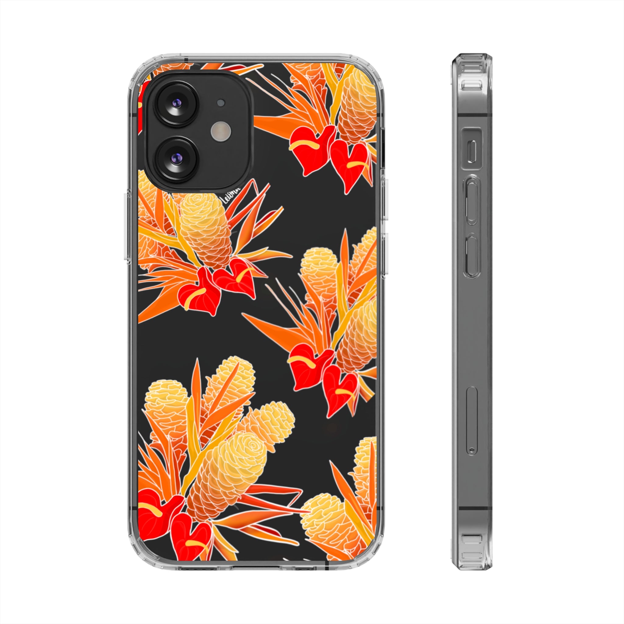 Honey Bee Clear Phone Case - Shockproof & Scratch Resistant Protective Cover for iPhone & Samsung - Perfect for Outdoor Activities & Daily Use