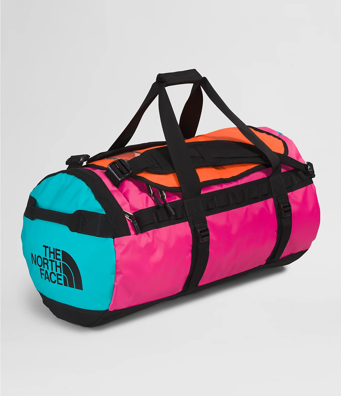 Base Camp Duffel Bag M 71L - Durable Travel Duffel for Camping, Hiking & Outdoor Adventures - NF0A52SA Past Season - Perfect for Gear Storage & Weekend Getaways
