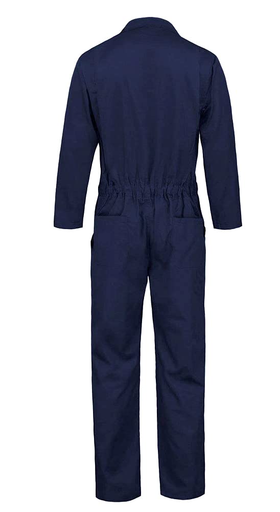 GOLDSTITCH Men's Twill Action Back Coverall - Adult Halloween Horror Killer Costume for Cosplay, Horror Conventions & Themed Parties